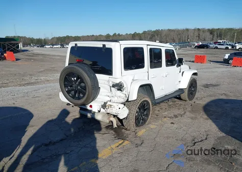 2021 Jeep Wrangler Unlimited High Altitude 4X4 из США, поврежденный, VIN 1C4HJXENXMW521792